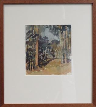 Framed landscape