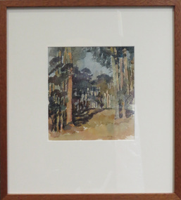 Framed landscape