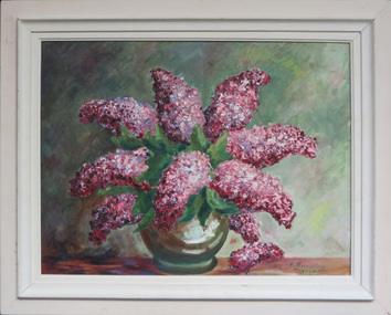 lilacs in a vase