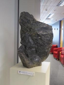 Sculpture on a plinth