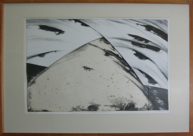 Work on paper - Artwork - Printmaking, 'Mentor / Island Reminiscences' by Kaye L. Green, 1988