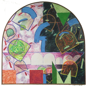 Painting - Artwork - Painting, 'T.M. Dalai Lama III" by Christopher Gray (Chippo), 2002