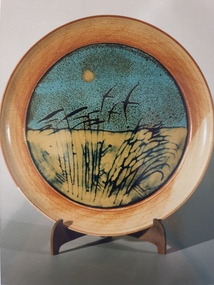 Ceramic, Bryan Trueman, [Platter] by Bryan Trueman, 08/1982