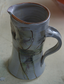 Ceramic - jug, Salt Glazed Jug by Sandra Johnstone, c1985