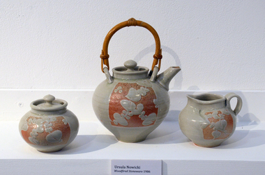 Ceramic, Tea Set by Ursula Nowicki, c1986