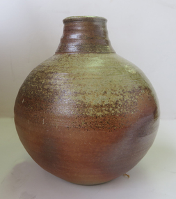 Ceramic, Woodfired Stoneware Jar by Ben Richardson, c1986