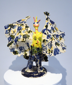 Ceramic, Sandy Brown, 'Flying Spirit' by Sandy Brown, 1988, c1988