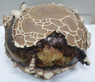 Sculptural ceramic piece