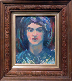 Painting - Artwork, [Portrait of a Woman] by David Alexander