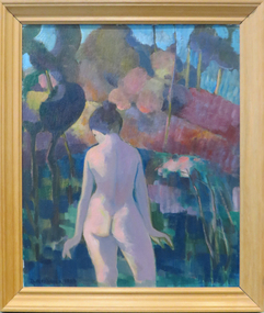 Painting - Artwork, David Alexander, [Nude in the Landscape] by David Alexander