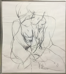 Artwork, Wes Walters, Life Drawing by Wes Walters, 1980