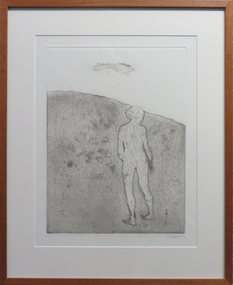 Work on paper - Artwork - Printmaking, Wes Walters, [Nude in the Landscape] by Wes Walters