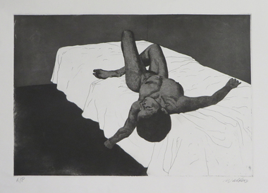 Print - Artwork - Printmaking, Wes Walters, [Nude]