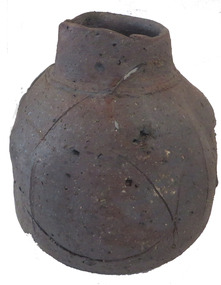 Ceramic - Artwork - Ceramics, Untitled [Jar] by Owen Rye, c1985