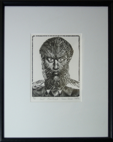 Work on paper - Artwork, Tim Jones, 'Self Portrait' by Tim Jones, 1986