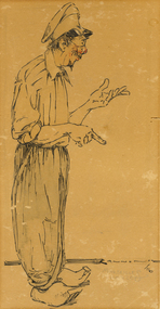Drawing - Artwork, Edwin [Ted] Cannon, 'Marseilles' by Edwin Cannon, 1916