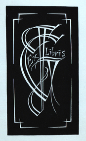 Bookplate, 'Ex Libris'