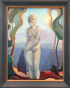 Artwork - Painting, [The Bather] by David Alexander, 1988