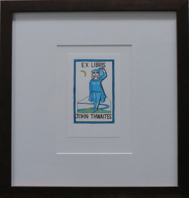 Artwork, other - Artwork - bookplate, Ex Libris John Thwaites