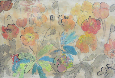 Painting - Artwork, Untitled by Neville Bunning