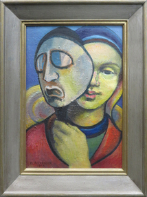 Painting - Artwork, David Alexander, [The Mask] by David Alexander, 1985
