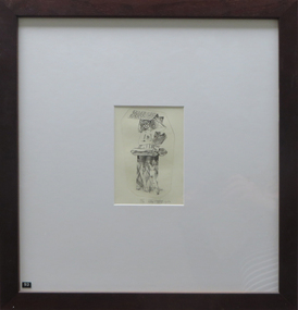 Artwork - bookplate, Wim Zwiers, 'Ex Libris John Gartner' by Wim Zweirs