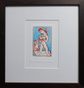 Work on paper - Artwork - Bookplate, Ex Libris Keith Jewell