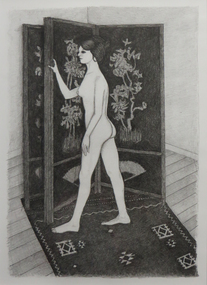 Work on paper - artwork, Brack, John, Untitled Nude 9 by John Brack
