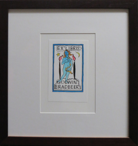 Artwork - bookplate, Ex Libris Godwin Bradbeer, not dated