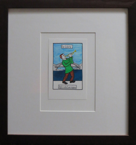 Artwork - bookplate, Ex Libris Patrick Corrigan, not dated