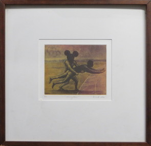Work on paper - Artwork - Printmaking, Geoffrey Ricardo, 'Dummy Throw' by Geoffrey Ricardo, 2000