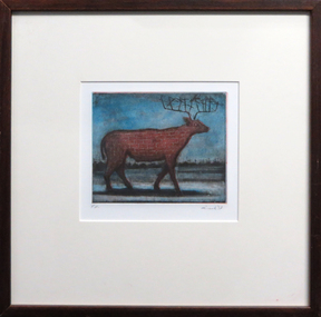 Work on paper - Artwork - Printmaking, Geoffrey Ricardo, 'Antelope' by Geoffrey Ricardo, 1997