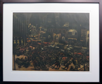 Work on paper - Artwork - Printmaking, Geoffrey Ricardo, 'Love Street'  by Geoffrey Ricardo, 1999
