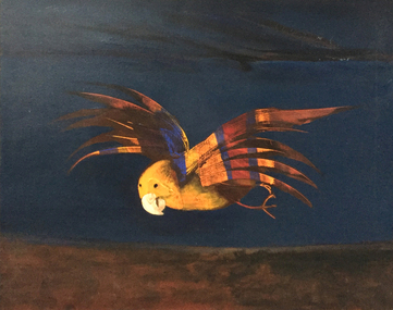 A flying bird