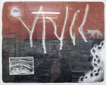 Print - Artwork - Printmaking, {Landscape], 1990