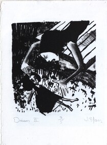 Work on paper - Artwork - Printmaking, 'Dream II' by Juli Haas, 1988