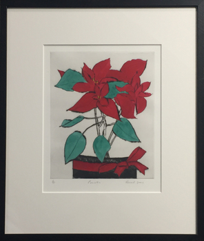 red flowers