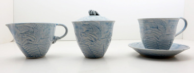 Ceramic - Artwork - Ceramic, Christine Hare, 'Tea Set' by Christine Hare