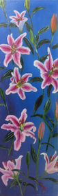 Painting - Artwork - Painting, [Pink Flowers]