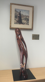 Sculpture - Artwork - Sculpture, Badger Bates, "Gitji Woman' by Badger Bates