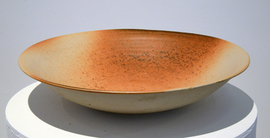 Ceramic, Roswitha Wulff, Woodfired Bowl by Roswitha Wulff, 1986, 1986