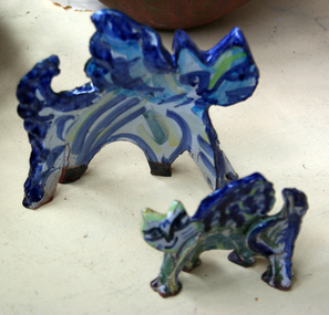 Ceramic - Artwork - Ceramic, Christine Perks, 'Sheltering From Winter Skies' by Christine Perks, 1992, c1993