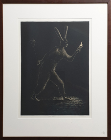 Work on paper - Artwork - Printmaking, 'Night Letter' by Geoffrey Ricardo, 2005