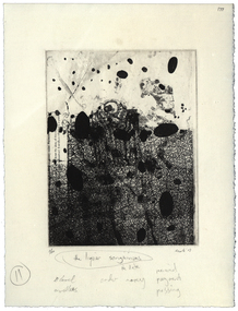 Artwork - Printmaking, Geoffrey Ricardo, "The Liquor Sanguinous' by Geoffrey Ricardo, 2009