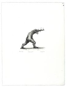 Artwork - Printmaking, Geoffrey Ricardo, 'Armoured' by Geoffrey Ricardo, 2009