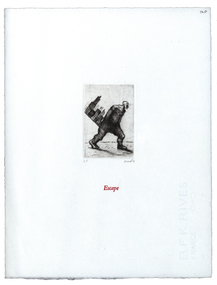 Artwork - Printmaking, Geoffrey Ricardo, 'Escape - Little Monsters' by Geoffrey Ricardo, 2009