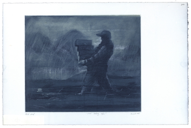 Artwork - Printmaking, 'Cotton Wolf' by Geoffrey Ricardo, 2009