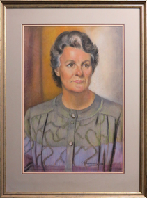 Painting - Artwork - Drawing, 'Professor Shirley Randell,' 1989 by Geoffrey Mainwaring, 1989