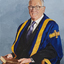 Portrait of Paul Hemming in Academic Regalia