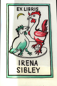 Artwork - bookplate, Andrew Sibley, Bookplate for Irena Sibley, 2014